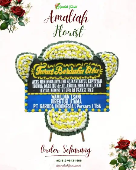 Papan Bunga Duka Sluke